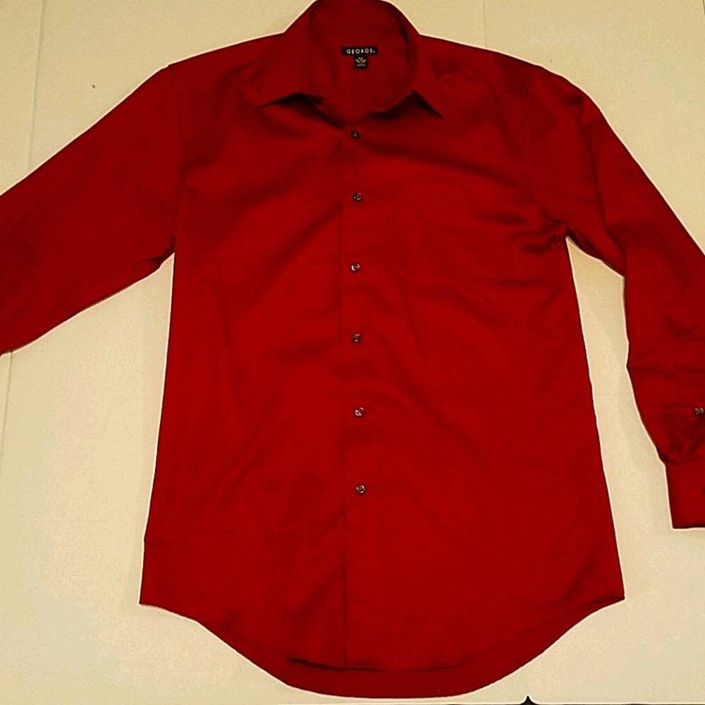 George Dress Shirt - Red